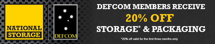 20% OFF* at National Storage for DEFCOM members